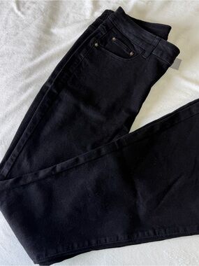 Classic Black Women’s Denim Jeans KDF size 12